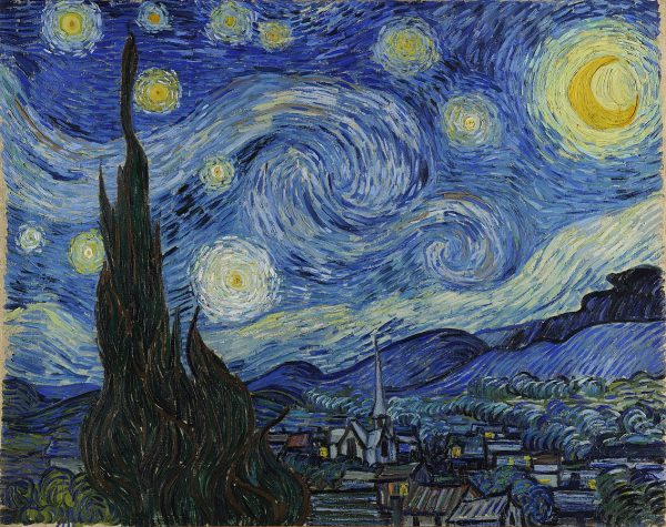 Often, famous pieces of artwork, such as the starry night, are accompanied by Ekphrasis poems, as they shine a whole new light on areas of the piece that some would never have explored otherwise.
Photo courtesy of Wikimedia Commons