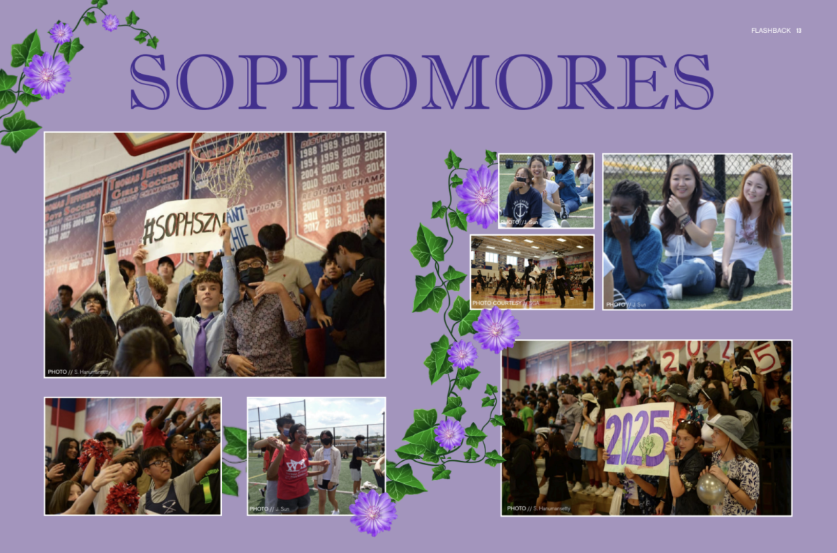 Flashback photos from sophomore year