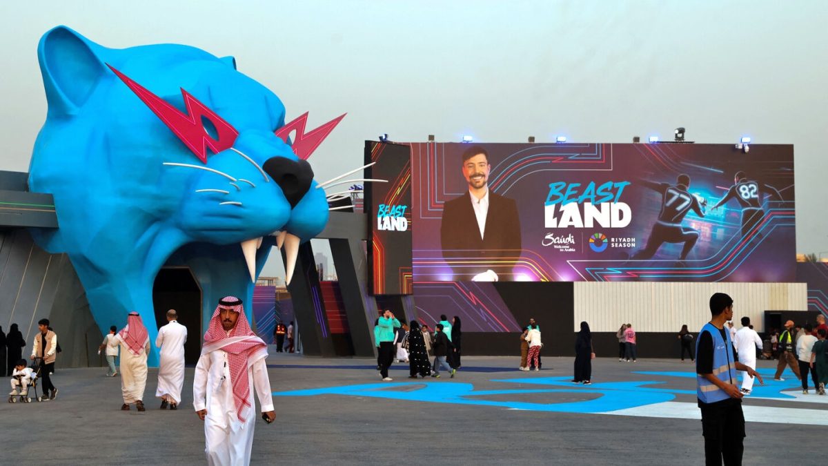 From making videos to opening a Theme Park: MrBeast opens Beastland in Saudi Arabia