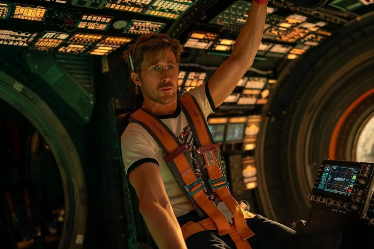 Shortly after waking up from a coma, Ryland Grace aboard his spacecraft, the Hail Mary, navigates through the spacecraft in hope to understand what's going on.